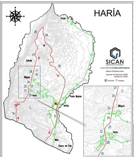 Cortes Carretera Haría Ironman Lanzarote 2022
