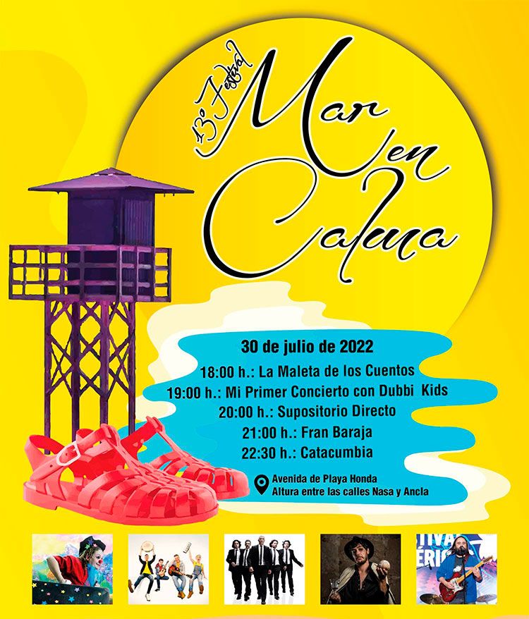 Festival Mar en Calama Playa Honda 2022