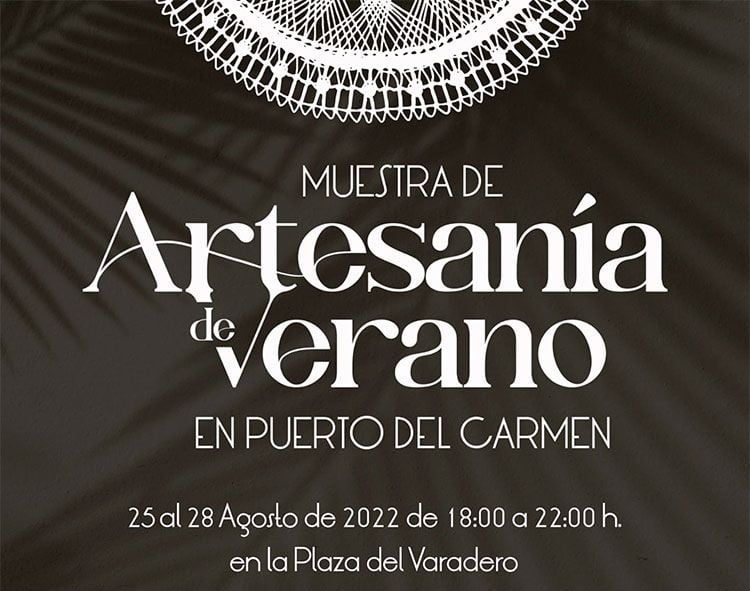 Muestra de Artesanía de Verano 2022 en Puerto del Carmen