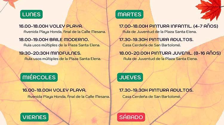 Otoño Jove en San Bartolomé