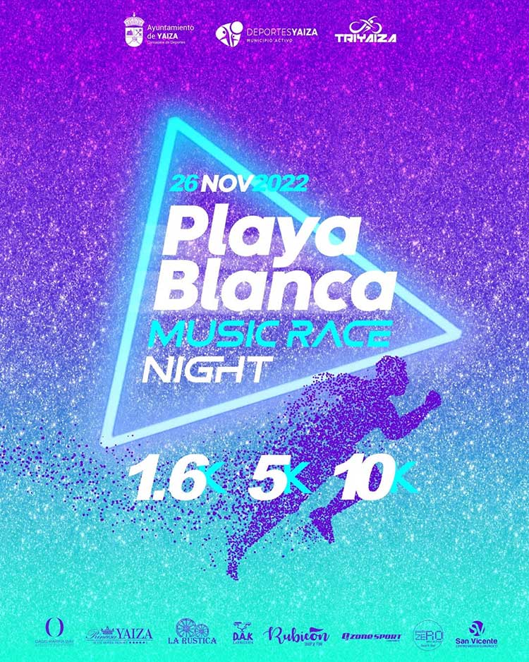 Playa Blanca Music Race Night 2022