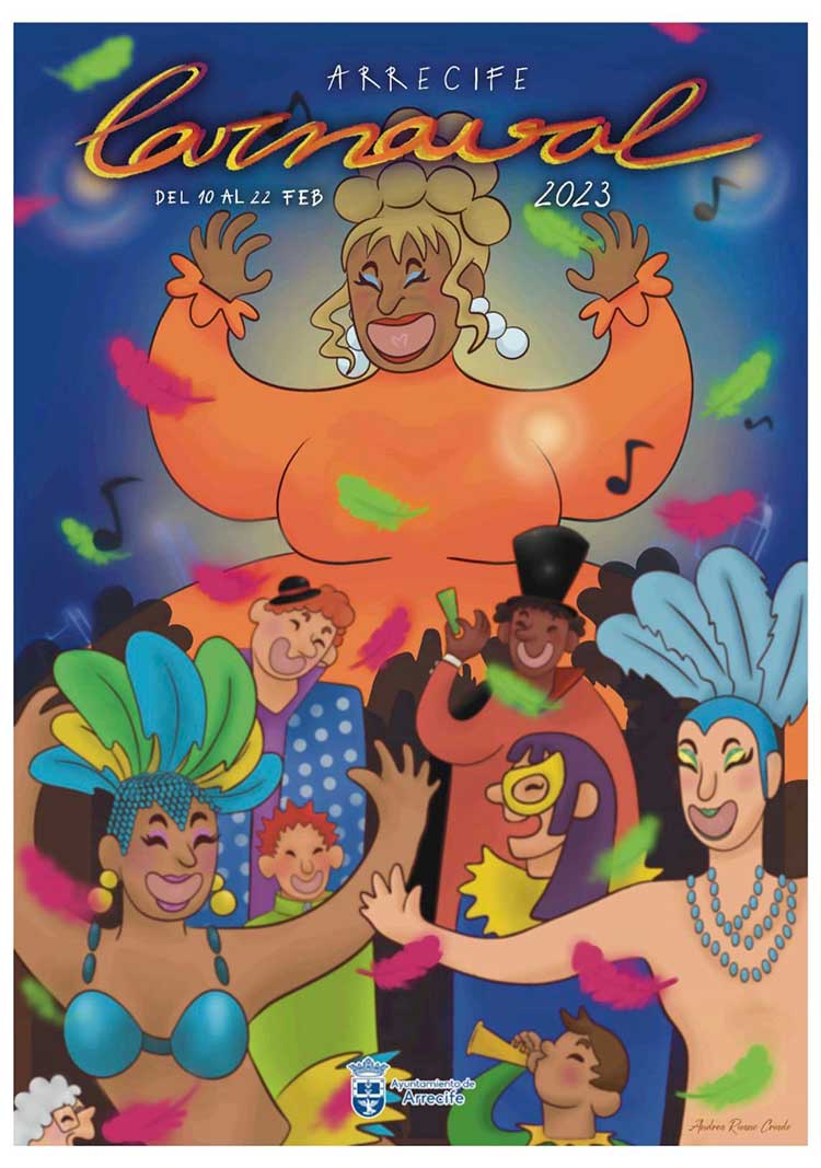 Cartel del Carnaval de Arrecife 2023