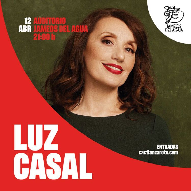 Concierto de Luz Casal en Lanzarote en abril de 2023