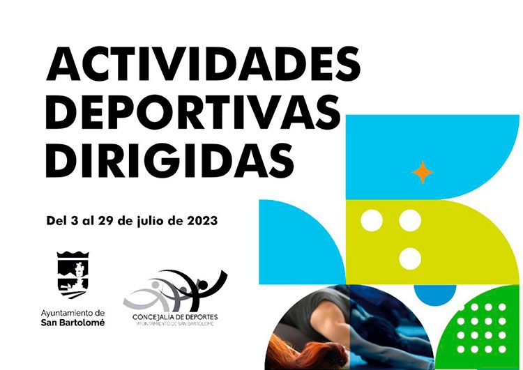 Actividades deportivas de verano San Bartolomé 2023