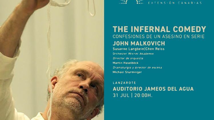John Malkovich protagoniza The infernal comedy en Lanzarote