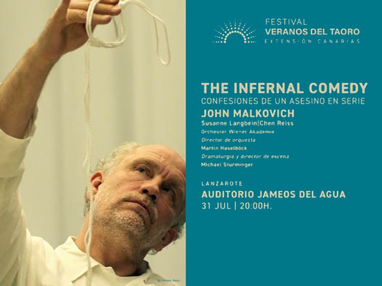 John Malkovich protagoniza The infernal comedy en Lanzarote