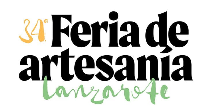 Cartel de la Feria de Artesanía de Lanzarote 2023