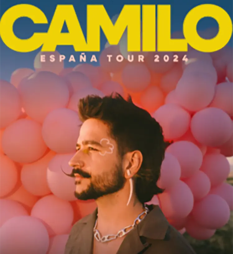 Concierto de Camilo en Lanzarote por su gira por España 2024