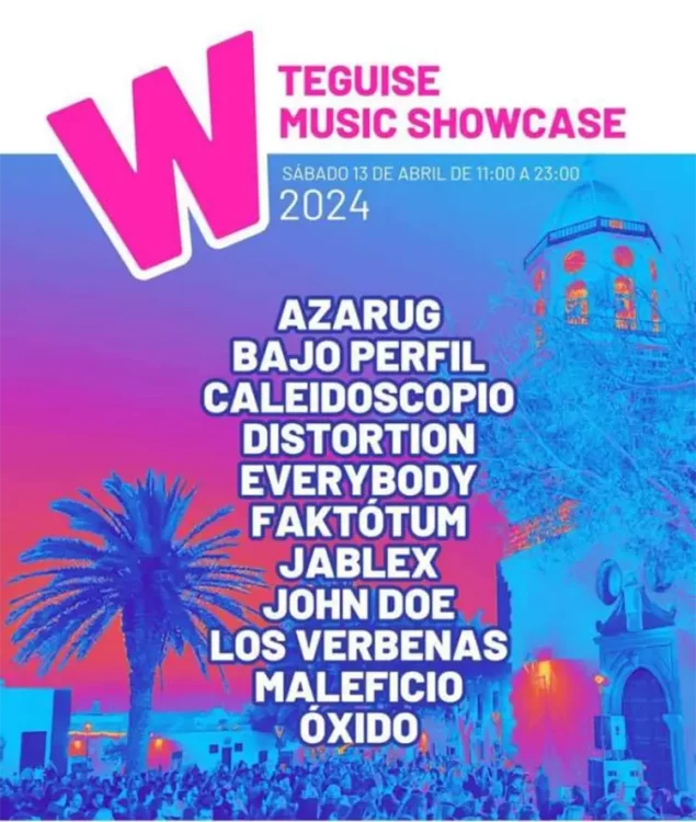 Teguise Music Showcase 2024 (Sábado, 13 de abril)