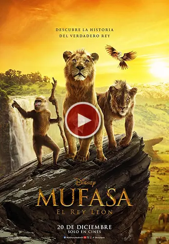 Cines Lanzarote. Película Mufasa: El rey león