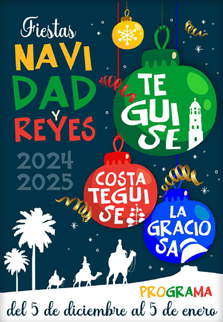 Programa de Navidad y Reyes Teguise 2024/2025