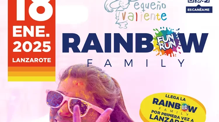 Carrera Rainbow Run Fun Family Lanzarote 2025