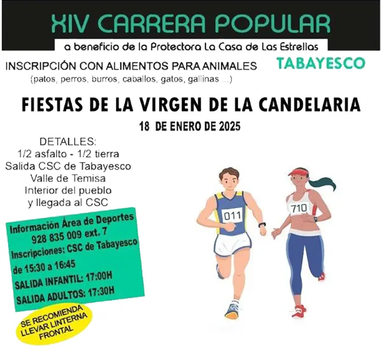 Carrera Popular de Tabayesco 2025