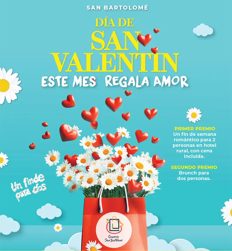 Campaña San Valentín San Bartolomé 2025