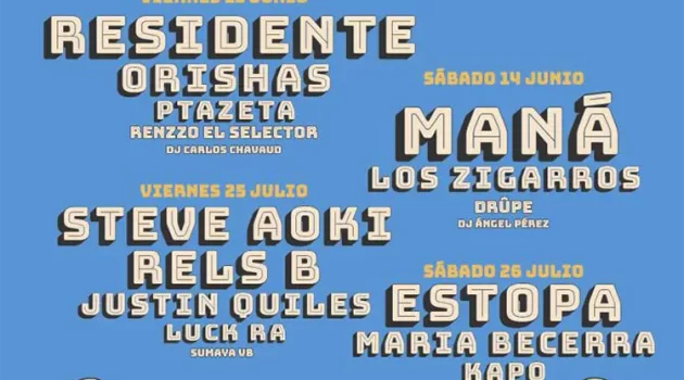 Lava Live Lanzarote Music Festival 2025