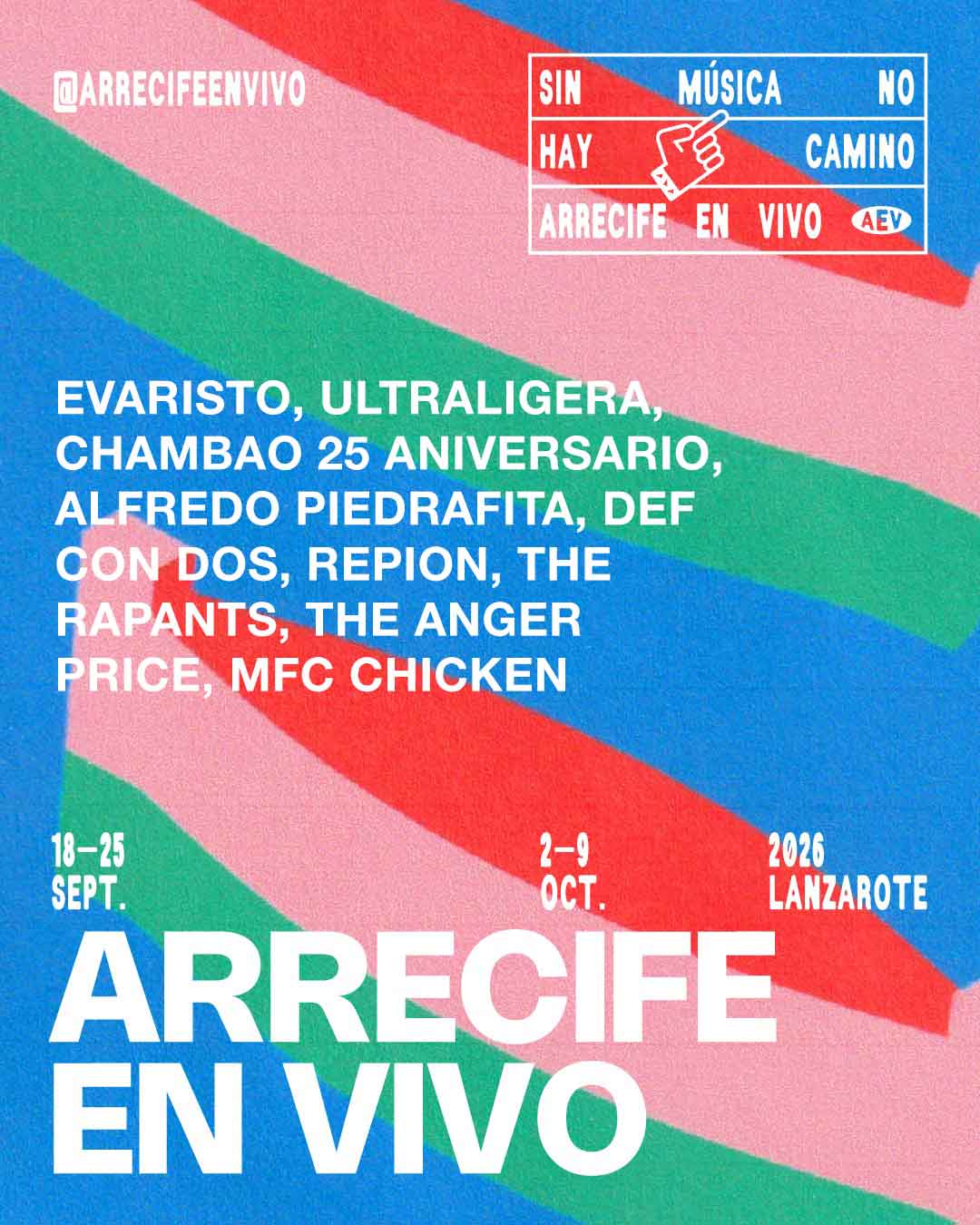 Arrecife en Vivo 2026: fechas y primeras confirmaciones
