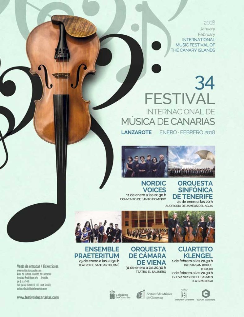 Festival Internacional de Música de Canarias 2018 (Enero y febrero)
