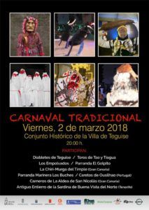 Carnaval Teguise, Costa Teguise y La Graciosa 2018
