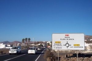 Carretera de La Asomada y Mácher, que serán asfalatada en estos días