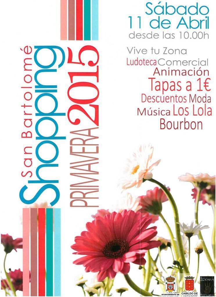 San Bartolomé Shopping Primavera 2015 (Sábado, 11 de abril)