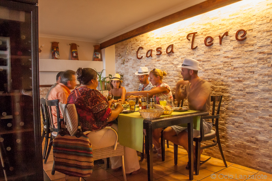 Comedor interior de Casa Tere