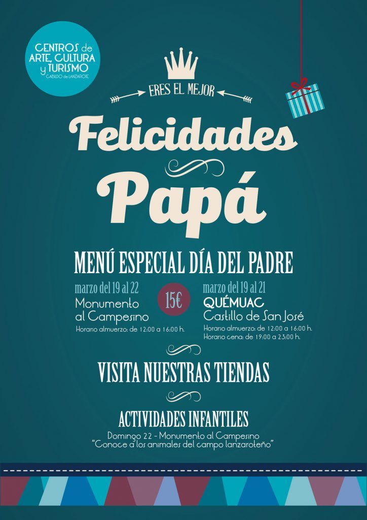 Celebra el Día del Padre en los Centros Turísticos (Del 19 al 22 de marzo)  | Ocio Lanzarote
