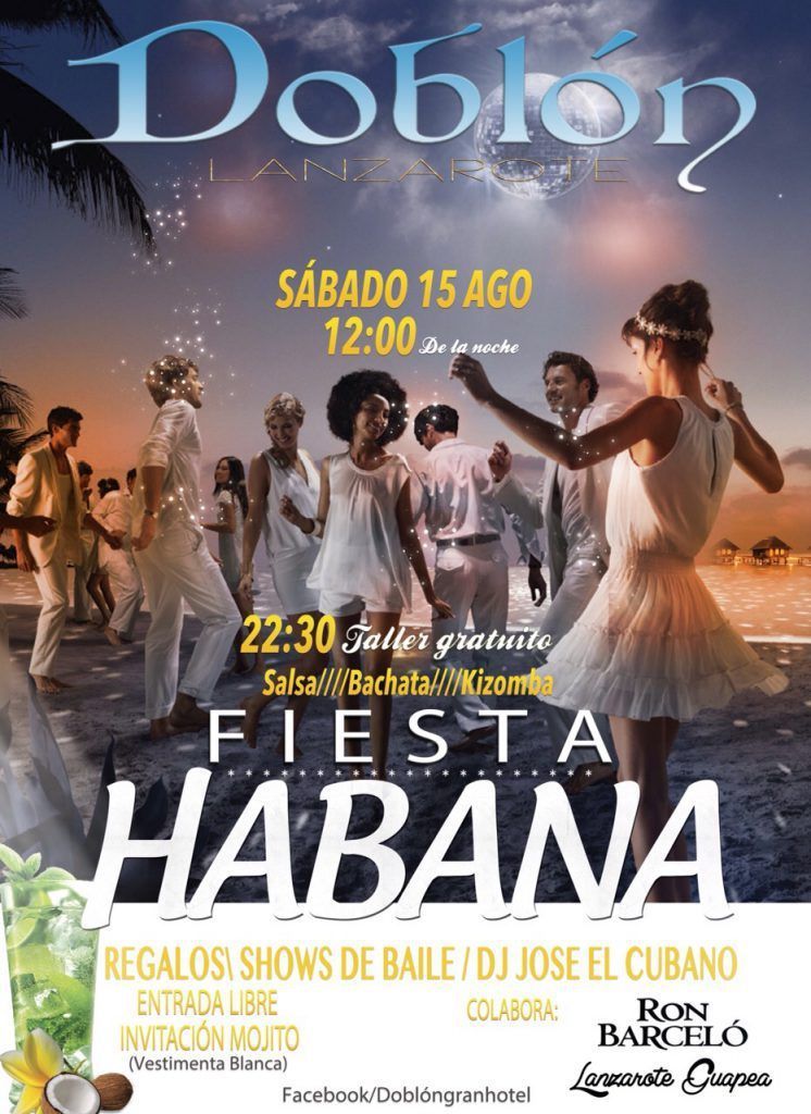 Fiesta Habana en doblón