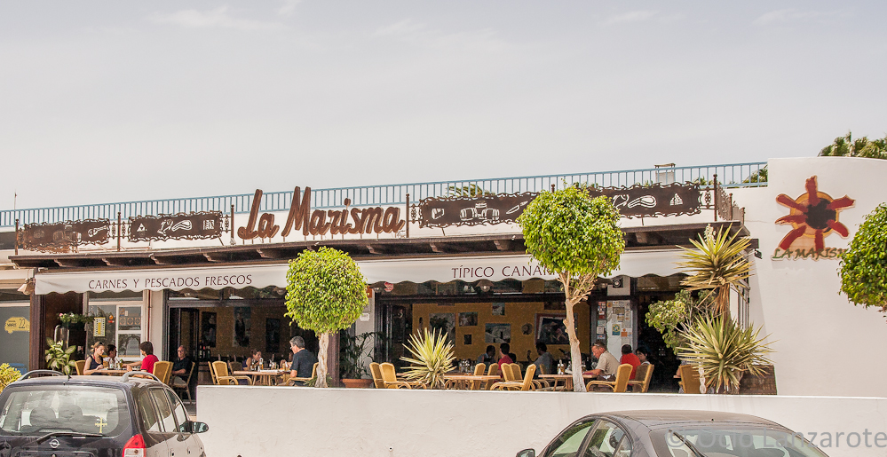 Terraza exterior de Restaurante La Marisma