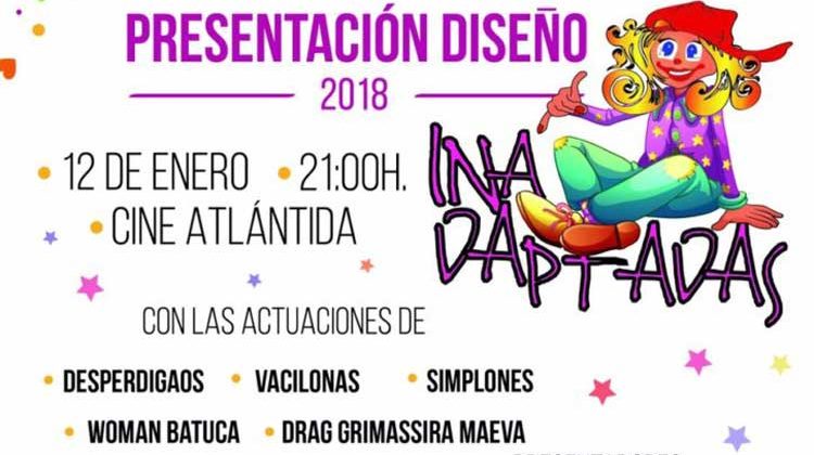 presentacion murga inadaptadas 2018 arrecife