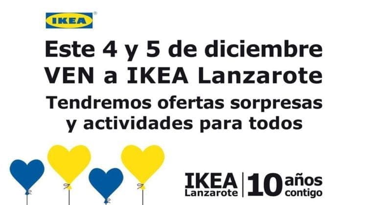 Ikea Lanzarote Aniversario