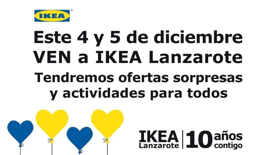 Ikea Lanzarote Aniversario