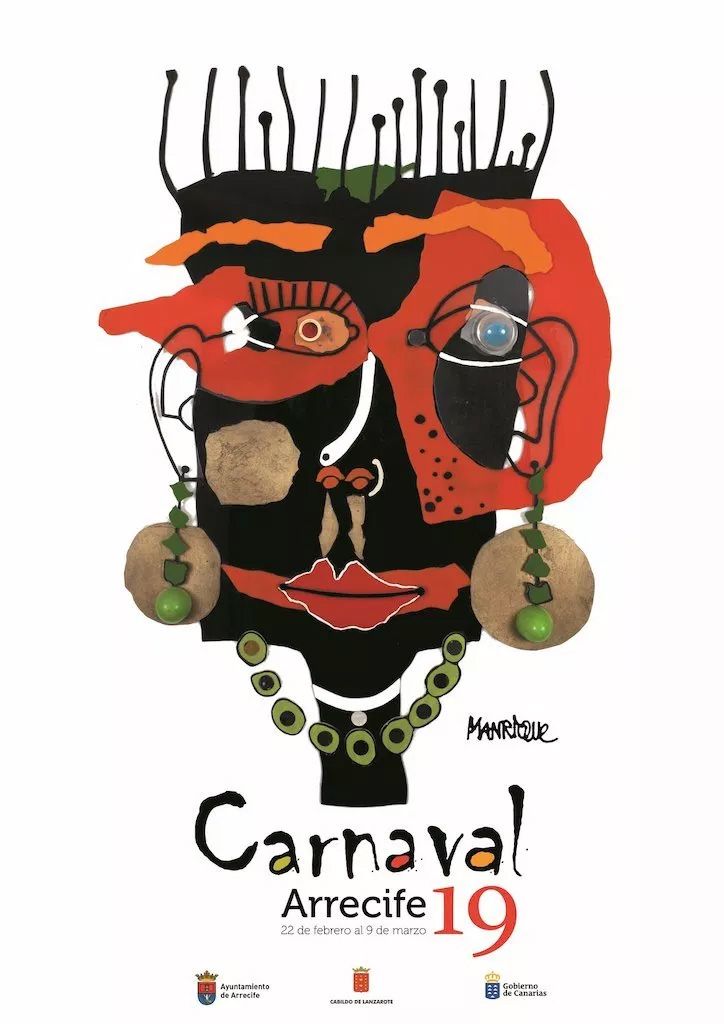 cartel y programa carnaval arrecife 2019