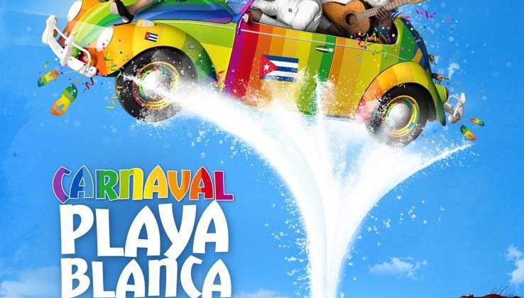 cartel y programa carnaval playa blanca 2019