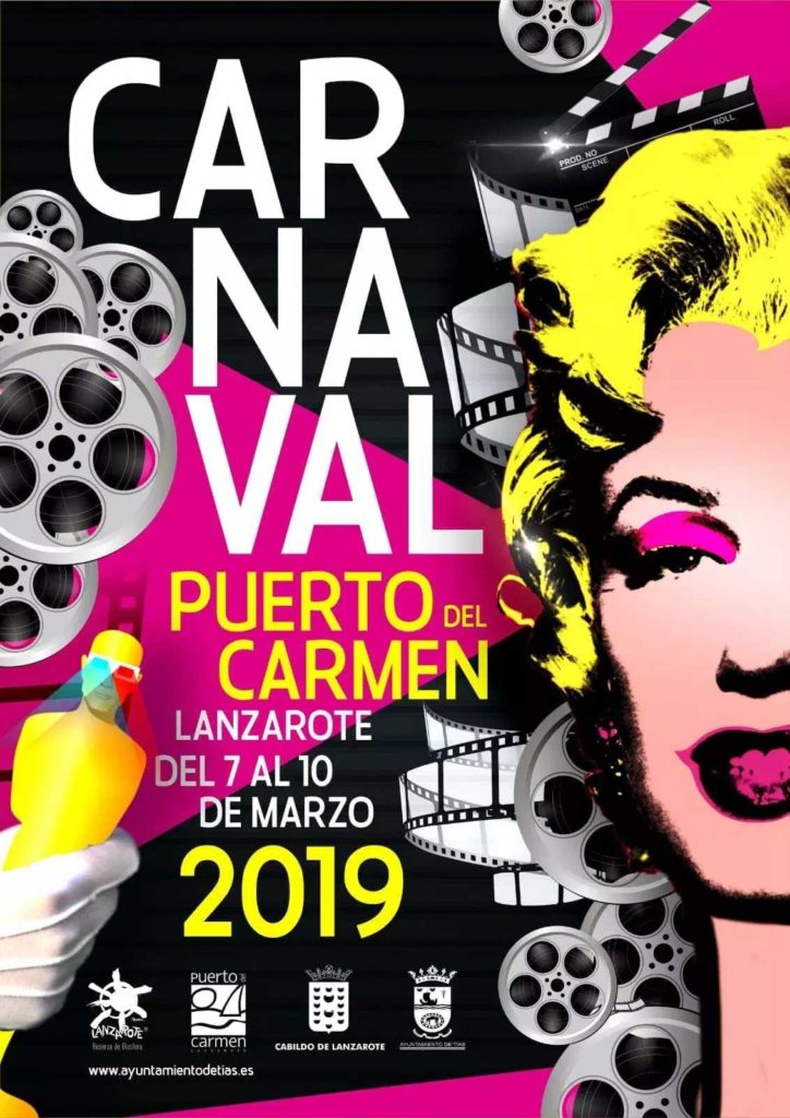 cartel y programa carnaval puerto del carmen 2019