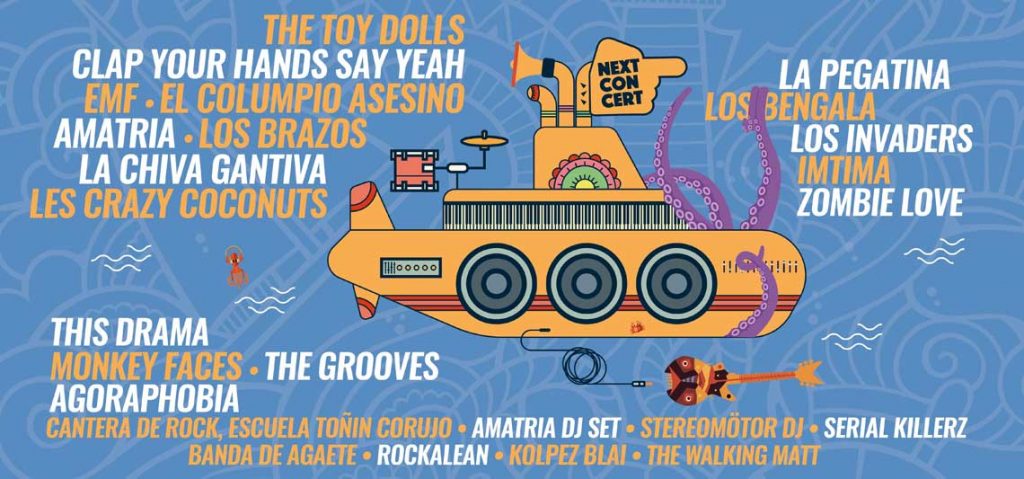 Arrecife en Vivo 2018 (21 y 28 de septiembre y 5 y 11 de octubre)