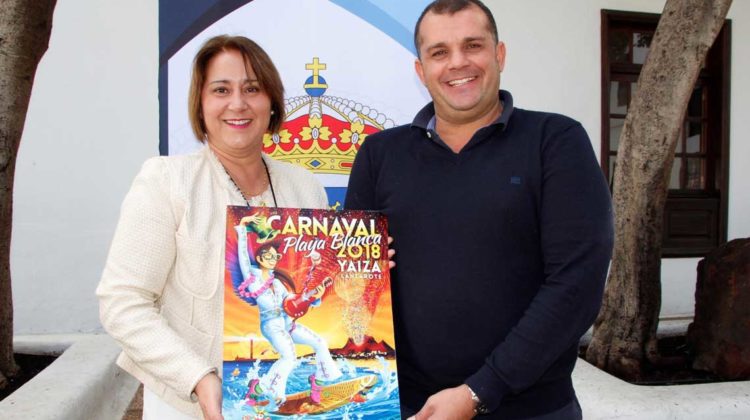 acaldesa presenta cartel ganador carnaval 2018