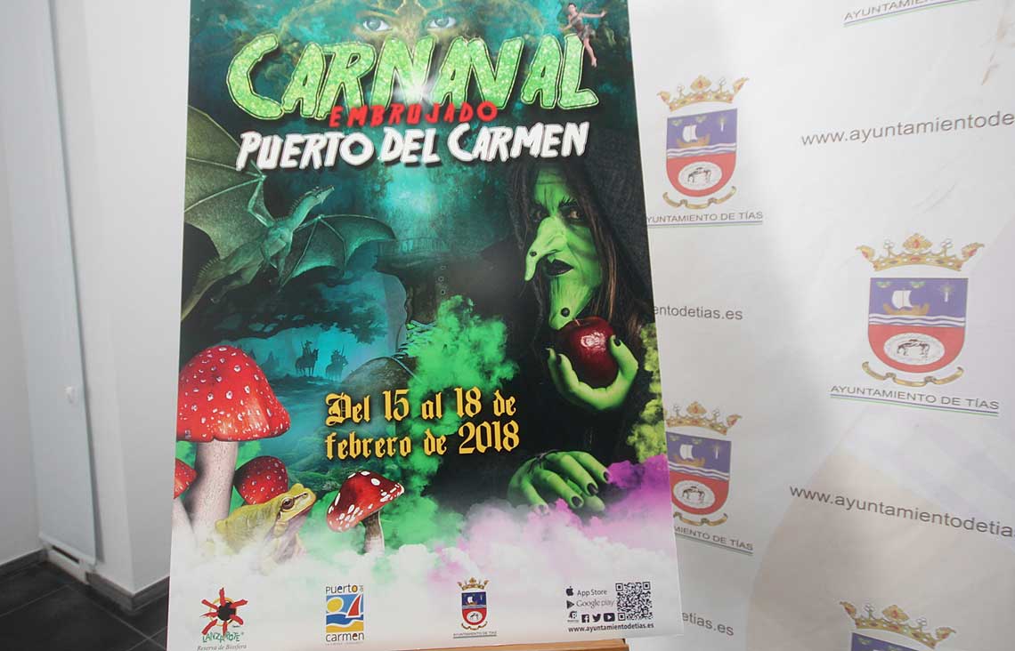 cartel carnaval puerto del carmen 2018