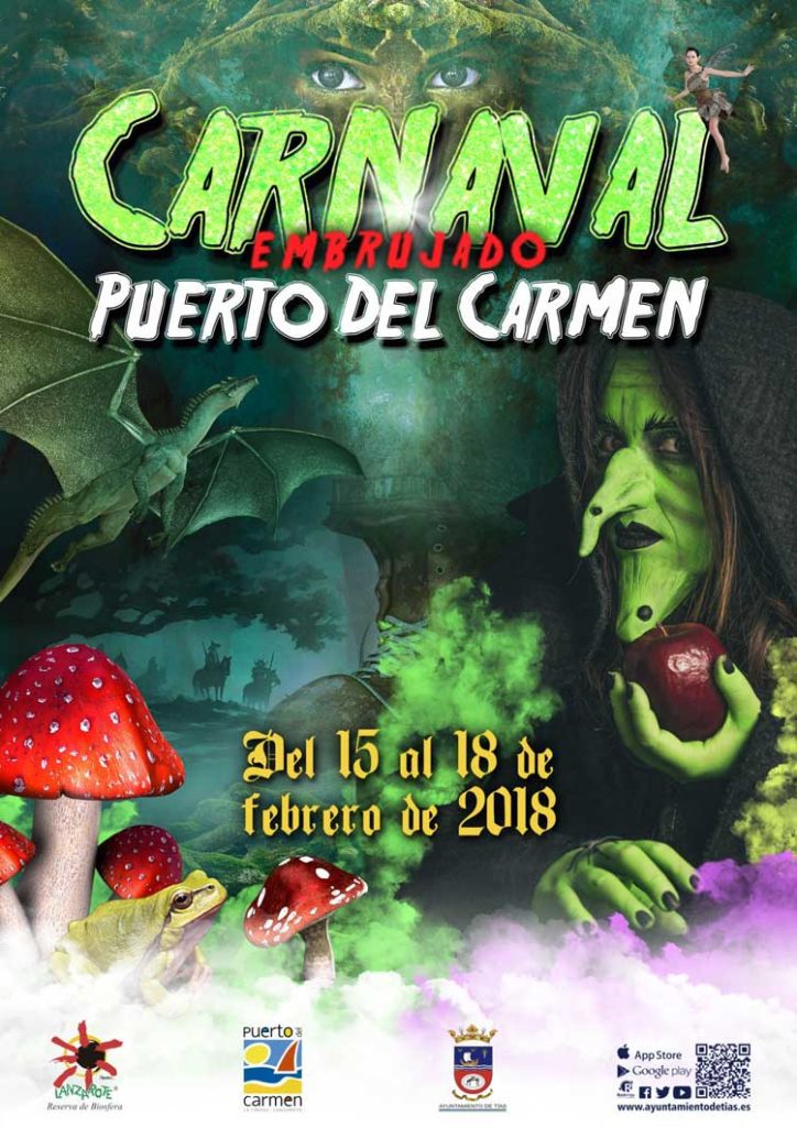 Programa Carnaval Puerto del Carmen 2018 (Del 15 al 18 de febrero)