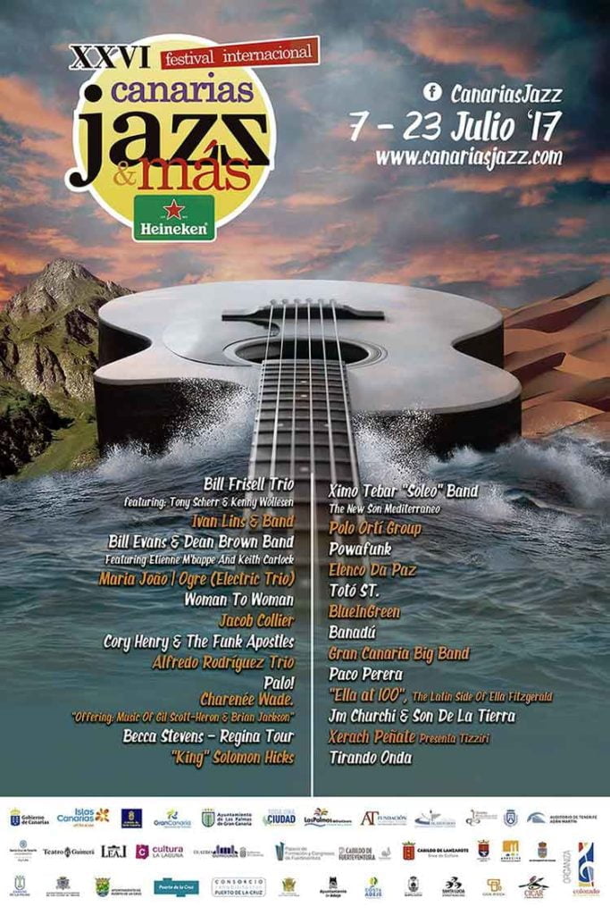 XXVI Canarias Jazz & Más Heineken Lanzarote 2017 (07 y 21 de julio)
