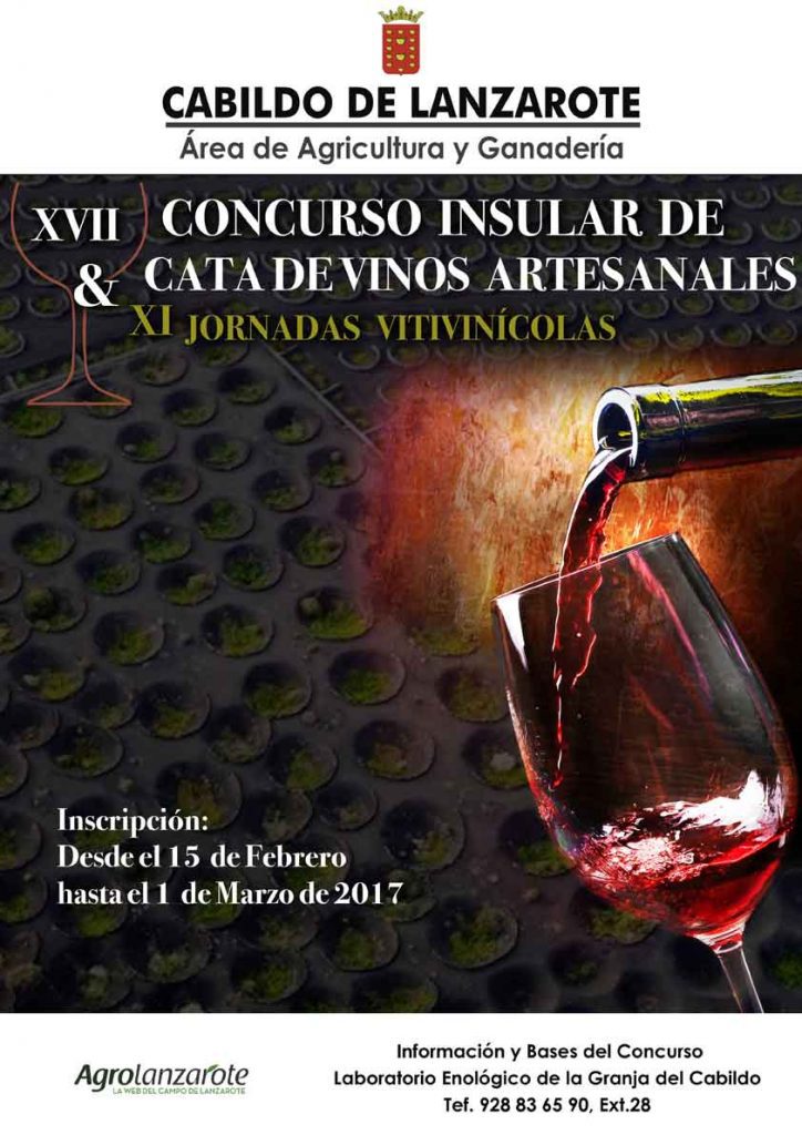 Abierto el plazo de inscripción para el XVII Concurso Insular de Cata de Vinos Artesanales (Hasta el 01 de marzo)