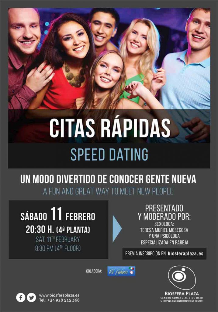Citas Rápidas en el C.C. Biosfera (Sábado, 11 de febrero)