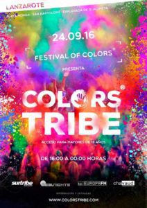 festival del color colors tribe lanzarote
