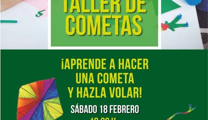 taller infantil cometas biosfera plaza