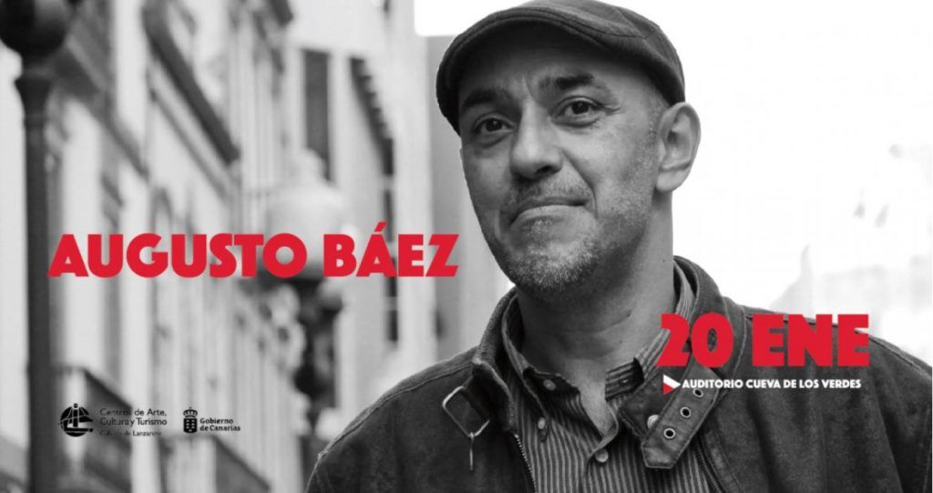 Concierto de Augusto Báez en Cueva de los Verdes (Sábado, 20 de enero)