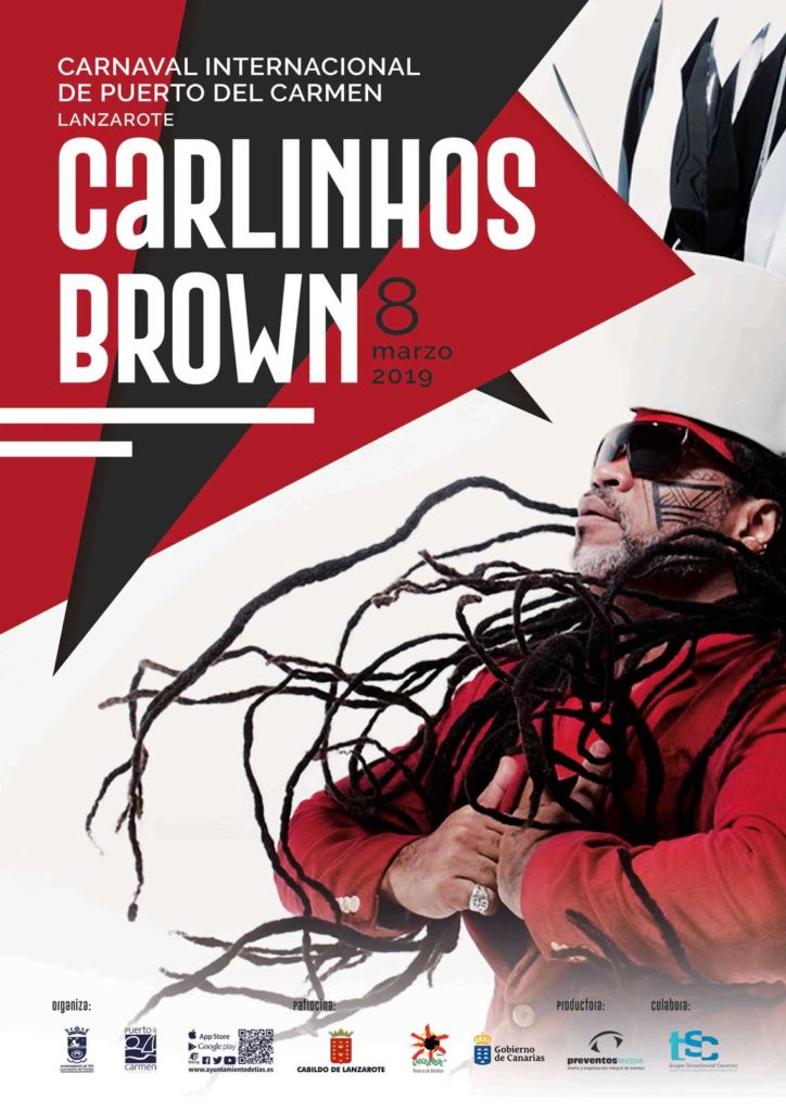 Concierto de Carlinhos Brown en Lanzarote (Viernes, 08 de marzo)