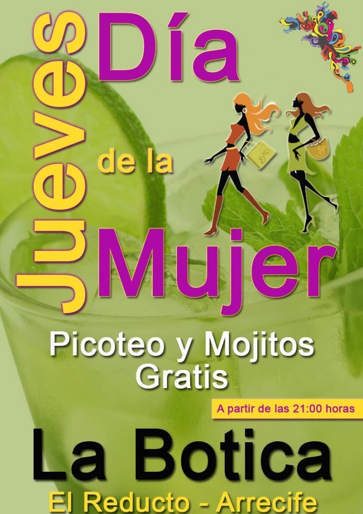 Día de la Mujer en La Botica (Jueves, 18 de junio)