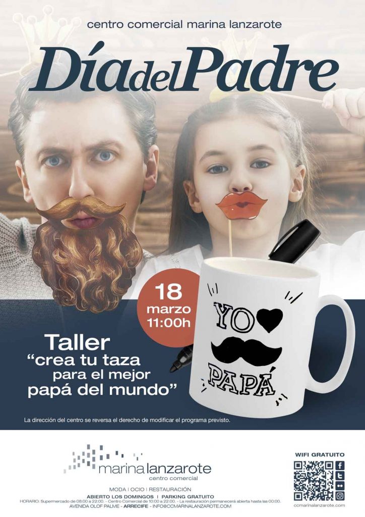 Día del Padre en Marina Lanzarote (Sábado, 18 de marzo)