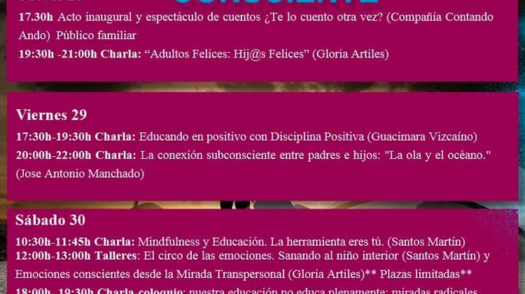 jornadas educacion consciente arrecife