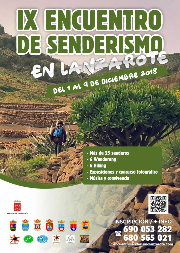 encuentro senderismo Lanzarote 2018