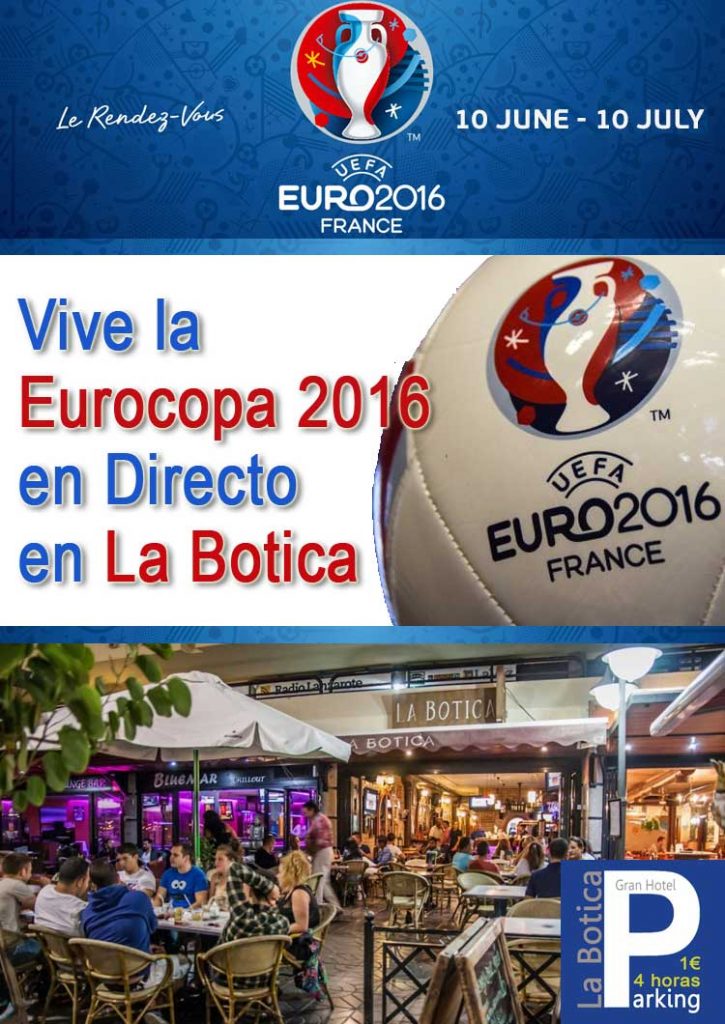 La Botica, tu punto de encuentro para ver eurocopa en Lanzarote